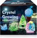 UNGLINGA Crystal Growing Experiment Science Kits for Kids, S.T.E.M Projects Learning Education Toys Gifts Idea for Boys Girls, 5 Vibrant Crystals 만들기 키트