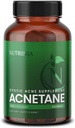 Nutriissa ACNEtane - Pantothenic Acid & L-Carnitine과 Hormonal & Cystic Acne 제어 - 순도 및 효능에 대한 EPEB 인증 - 120 Vegan 캡슐