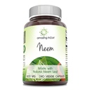 굉장한 인도 Neem (자연적인 Neem 잎으로 만드는) 500 mg Veggie 캡슐 보충교재 | Non-GMO | 글루텐 무료 | 미국에서 만드는 | 채식주의자를 위해 적당한 (240)