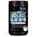 NATURE TARGET Unflavored Whey Protein Isolate - 26g Protein, 0g Sugar, Keto Friendly - rBGH, Grass Fed - 커피, 베이킹 및 스무디에 완벽한 - 1.10 LB (16 인분)