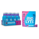 BIOLYTE 전해질 음료 & IV Hydration 음료 혼합 - 의사 공식화 된 FSA & HSA 전해질 액체, Rehydration 분말 소포, Chemotherapy는 여성 & 남자를 위해 있어야 합니다 - 베리, 12의 병, 16의 지팡이
