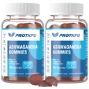 2 팩 Ashwagandha Gummies & 비타민 D3 Gummies 유기 Aswangdha 보충은 수면, 스트레스 완화 및 계류 (비 GMO, 글루텐 프리 및 설탕 무료)를 개선합니다.