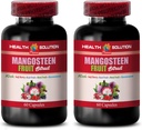 mangosteen 캡슐 - RESVERATROL, ACAI FRUIT, POMEGRANATE, NONI FRUIT, GOJI BERRY와 MANGOSTEEN FRUIT EXTRACT COMPLEX - 기억에 남는 비타민 - resveratrol 보충 - 2 병 120 모자