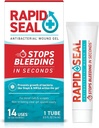 Wound Gel (1 Tube) | Stop Bleeding in Seconds | Cuts, Scrapes, Razor Nicks for Emergency First Aid Supplies에 이상적입니다.