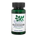 Vitanica 철 여분, 철 보충교재는 비타민 C 500mg, Methylfolate 400mcg, B12 비타민 500mcg, 칼슘, 노란 독, Dandelion 뿌리 & Nettle 잎 추출물, 채식주의자, 60의 캡슐을 가진 흡수를 강화했습니다