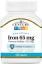 21세기 철 65 mg 철 황산염 325 mg 정제, 120 조사
