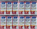 (12 팩) Nasal 기복 살포, 12 시간 펌프 안개 (Oxymetazoline HCL) 0.5 fl oz