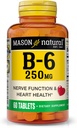 SON NATURAL 비타민 B-6 250mg 60 TABS