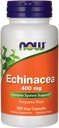 지금 음식 Echinacea 뿌리 Purpurea 400mg 100 모자