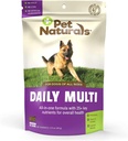 애완 동물은 개를 위한 매일 Multivitamin, Veggie 풍미, 30 Chews - 아미노산 및 산화 방지제를 가진 Yummy Chews - 에너지, 대사 기능 및 애완 동물 웰니스를 지원합니다