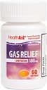 HealthA2Z® 가스 구호 Simethicone 180mg | Stomach Discomfort and Gas에서 구호 | Anti Flatulence | Relieves Gas Fast (60 개)