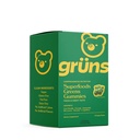 Gruns Super Greens Gummy Bears - 유기 Spirulina 및 Chlorella, 소화 건강, 20 + 비타민 및 미네랄을위한 Prebiotics - 14 향신료 - 112 구미