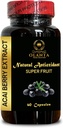 ACAI 베리 추출물 - Superfood 보충교재 면역 지원과 자연적인 에너지 승압기, 산화 방지제 보충교재, 산화 방지제 힘 - 1개의 병 60의 캡슐