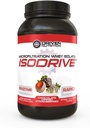Driven Nutrition ISODRIVE Premium Whey Isolate (2 파운드, 초콜릿 드리우 딸기)