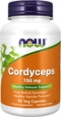 지금 식품 보충제, Cordyceps (Cordyceps sinensis) 750 mg, 건강한 면역 지원 *, 90 Veg 캡슐
