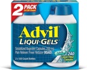 Advil Liqui-Gels (2pk, 120 조사)