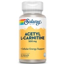 SOLARAY Acetyl L 카르니틴 500 mg | 건강한 세포 에너지, 기억, 계류 및 심혈관 지원 | 30 VegCaps