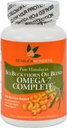 Seabuck Wonders Sea Buckthorn Oil Blend - 500 mg - 오메가 7 Complete - 자연 - 글루텐 무료 - 120 Softgels (패키지 2)