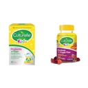Culturelle Kids Probiotic + Fiber Packets (Ages 3+) - 24 Count - Digestive Health & Immune Support & Daily Probiotic for Kids + Veggie Fiber Gummies (3 세 이상) - 30 카운트