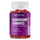 성인을 위한 Sambucus Elderberry Gummies - 비타민 C와 아연을 가진 면역 지원 보충교재 - 매일 방위를 위한 강화된 공식 - 60 조사, 1 달 공급, 베리 풍미 - 편리한 웰니스
