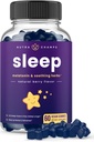 성인 & 아이를위한 NutraChamps Sleep Gummies | Chamomile, Valerian & L Theanine의 멜라토닌 Gummies | 아이 & 성인을위한 안전하고 효과적인 | Vegan Children Melatonin 3mg, 1.5mg 또는 6mg