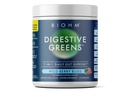 BIOHM Digestive Greens, Green Superfood Powder (7.4 Oz, 30 서빙) Immune & Gut Health Support with Antioxidants, 비타민, Probiotics & Enzymes, 섬유, 베리 풍미의 좋은 소스
