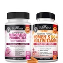 BioSchwartz Probiotic Menopause 여성을위한 보충 (2 개월 공급) Plus Daily Multivitamin for Women 50 & Over (1 개월 공급)