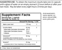 USAEnzymes YOUTHXYM 62 지연 릴리즈 채식 캡슐, 항산화 효소 보충. 알파 Lipoic 산 (ALA)의 170mg + 단백질 소화를 강화 AstraZyme의 50mg.
