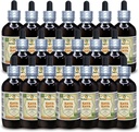 Kava Kava (Piper Methysticum) Tincture, 건조 뿌리 액체 추출 (브랜드 이름: HerbalTerra, 미국에서 만들어진 Proudly) 20x4 fl.oz (20x120 ml)