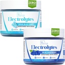 Zero Sugar, Bundle, Blue Raspberry & Sour Blue 풍미를 가진 Hydration Electrolytes Powder에 맞는 내 모험