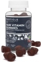 Particle Men’s Hair Gummies, Gluten Free & Vegan Supplement with Vitamin C, Biotin, 아연 & 비타민 B12, 헤어 & 웰빙 지원, 체리 맛, 60 Gummies, 1 개월 공급 남성용 보충
