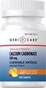 Gericare 칼슘 탄산염 500mg Chewable Antacid, 150 조사 (1의 포장)
