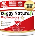 개와 고양이를위한 Probiotics - 고급 Max-Strength Digestive Health, 증가 및 유지 Proper Gut Flora- 모든 자연 프로 바이오 틱스 분말 - (미국에서 만든) 4.2 Oz (7 Scoop 당 억 CFU)