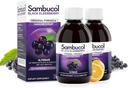 Sambucol 검정 Elderberry Syrup - Sambucus Syrup, 까만 Elderberry 액체, 아이와 성인, 높은 산화 방지제, 글루텐 자유로운 - 본래 공식, 7.8 Fl Oz, 2 팩을 위한 Immune 지원