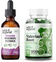 야생 & 유기 열정 꽃 Tincture 2 fl oz & Valerian 뿌리 Gummies