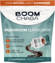 Mushroom Superdrink, Anti-Inflammation 및 Immunity Boost, 심장 건강, Oxalate-Free, 14 Single-Serving Packets를 위한 산화 방지제와 액체 농축물
