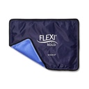 FlexiKold 재사용 가능한 젤 스트랩이있는 대형 아이스 팩 - 부상 용 콜드 프레스 젤 콜드 팩 - 백, 어깨, 다리, 무릎, Sciatica, 근육 통증을위한 유연한 의료 아이스 랩 - 표준