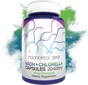 Nootropics Depot NADH + Chlorophyll 10mg 캡슐 | 니코틴아미드 아데닌 Dinucleotide 20mg | Chlorella vulgaris (Broken Cell) 400mg |Energy, Alertness, Mental Clarity, & Healthy Aging, 90 카운트