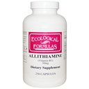 생태 공식 Allithiamine 비타민 B1, 50 mg, 250의 캡슐