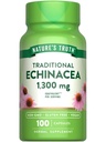 자연의 진실 Echinacea 추출 캡슐 | 1300mg | 100 개 | Non-GMO & 글루텐 무료