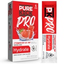 PURE KICK PRO Hydration Electrolyte 음료 혼합, 딸기 얼음 대중 음악, 각 상자에 있는 6개의 소포를 가진 1개의 상자를 포함합니다