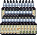 블랙 호우 (Viburnum Prunifolium) Tincture, 말린 바크 액체 추출 (브랜드 이름: HerbalTerra, Proudly Made in USA) 30x2 fl.oz (30x60 ml)