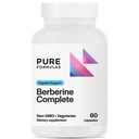 PureFormulas Berberine Complete | 향상된 흡수 Berberine 보충 500mg 60 채식 캡슐