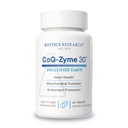 Biotics 연구 CoQZyme 30 유화 된 coenzyme Q10 CoQ10의 밀리그램, 공급 Superoxide dismutase 및 catalase, 2 중요한 산화 방지제 60 탭