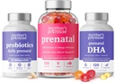 어머니의 약속 Prenatal 비타민 Gummies + Prenatal DHA & Prenatal Probiotics 번들