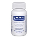 순수한 캡슐에 넣기 Methylcobalamin 1,000 mcg - 기억 & Nerve 건강에 비타민 B12 보충교재 - 프리미엄 비타민 B12 캡슐 - 60의 캡슐