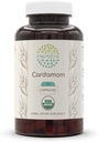 HerbEra Cardamom USDA 유기 120 캡슐 | 천연 초본 보충 | 인증 유기농 채식 캡슐 및 유기 Cardamomum (Elriaetta cardamomum) 말린 포드 (120 캡슐)