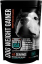 Dog Weight Gainer의 약 45 인분 - 개를위한 체중 증가 보충제 - Canine 및 Dog Muscle Builder - 미국에서 제조