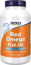 NOW Foods, CoQ10 30 mg 및 Omega-3 Fish Oil, 심혈관 지원 *, 180 Softgels와 레드 오메가 TM