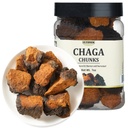 프리미엄 차가 버섯 Chunks 7 Oz / 199g, 엄선 천연 차가 버섯 차, 100 % 시베리아 야생 수확.